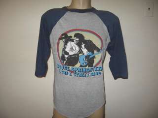   BRUCE SPRINGSTEEN E STREET BAND T Shirt MEDIUM concert rock 80s  