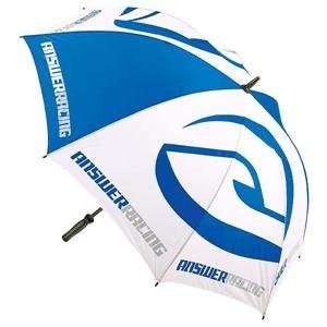  Answer Racing Pit Umbrella     /White/Blue Automotive