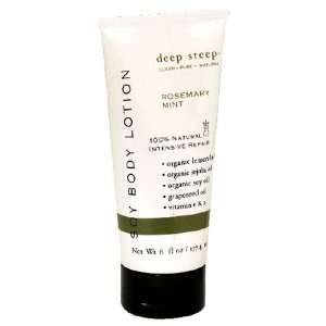  Deep Steep Soy Body Lotion, Rosemary Mint, 6 Ounces (Pack 