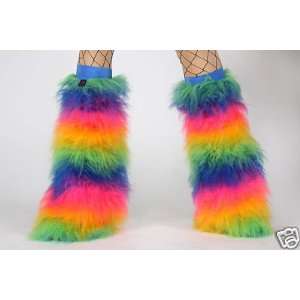  Furry Fluffy Leg Warmer rainbow Toys & Games