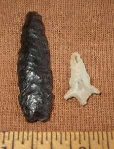 Oregon Great Basin Arrowheads Group of 2 Points  