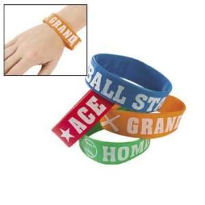  Baseball Big Band Bracelets   Novelty Jewelry & Bracelets 