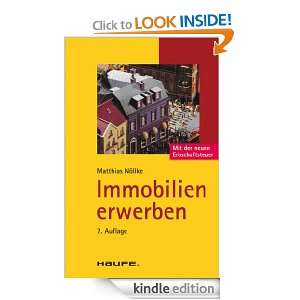Immobilien erwerben TaschenGuide (German Edition) Matthias Nöllke 