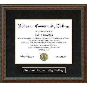  Robeson Community College Diploma Frame