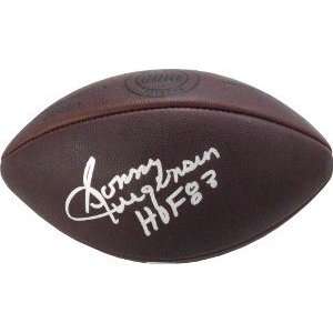 Sonny Jurgensen Autographed/Hand Signed Official NFL Duke 
