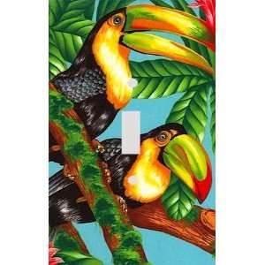  Jungle Toucans Decorative Switchplate Cover