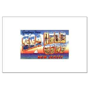  Sea Isle City New Jersey Vintage Large Poster by  