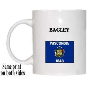  US State Flag   BAGLEY, Wisconsin (WI) Mug Everything 