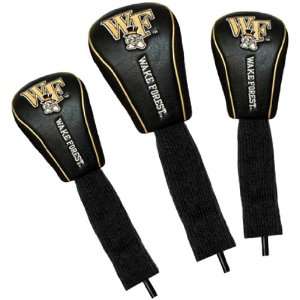 Wake Forest Demon Deacons Pack of 3 Sock Headcover from Team Golf 