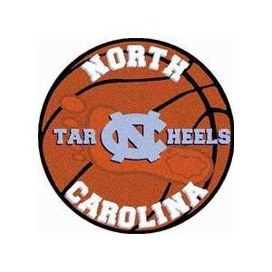  North Carolina Tar Heels 24 Basketball Shaped Rug Sports 