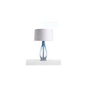  Parkland Blue Optic Glass / Acrylic Lamp by Arteriors Home 