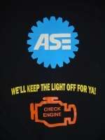 ASE T SHIRT/ Well KeepYourLite Off/ BLACK / SIZE M  