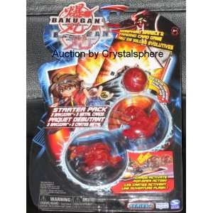  Bakugan Brawlers Starter Pack Red Dragoniod Skyress 