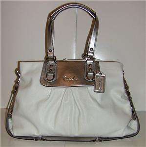 NWT Coach Ashley Leather Carryall Handbag & Wallet F15513 F46208 