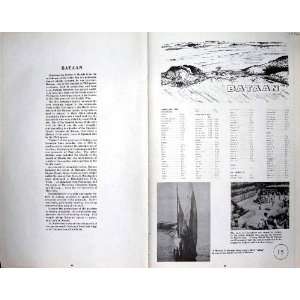   Map 1959 Philippines Bataan Balanga Orion Morong