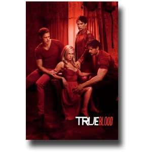  True Blood Poster   TV Show Promo Flyer   11 X 17 B