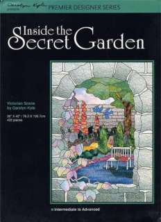 Inside the Secret Garden Stained Glass Pattern Book  