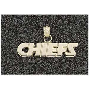  LogoArt Kansas City Chiefs 10K Gold 1/4 inch X 1 inch Team Name 