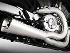 VANCE & HINES COMPETITION SERIES 2 INTO 1 EXHAUST FOR 2009 11 HARLEY 