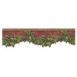  allen + roth Tropical Plants Wallpaper Border LW1340523 