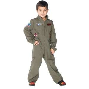 Lets Party By Leg Avenue Top Gun   Flight Suit Toddler / Child Costume 