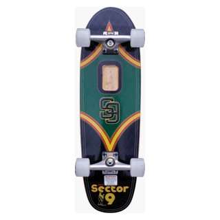  Sector 9 Skateboards Tudor Sig. Blk/grn Mini Complete 8 