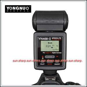YONGNUO E TTL Multi Speedlite Flash YN 468II for Canon 013964410891 