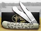 GERMAN BULL Mozaic Celluloid Trapper Pocket Knife Knives items in 