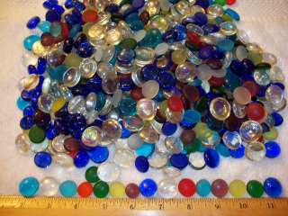   Stones, Pebbles, Marbles, Beads, Gems, Filler   Assorted Colors  