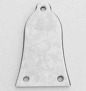 WHITE PEARL Truss Rod Cover 3 Hole   Import Guitars P14  