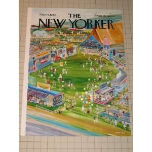  1967 The New Yorker Magazine Cover Country Circus   Royal 