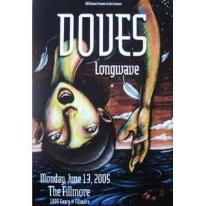  Doves Longwave Fillmore Concert Poster F687