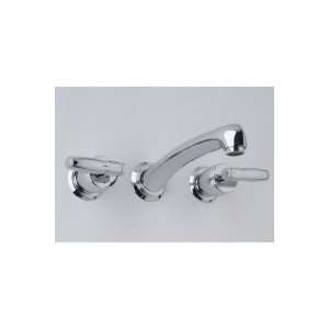  Rohl Wall Mounted Zephyr Spout Lavatory Faucet, Metal 