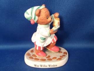   Bears 3 Figurines Jack Be Nimble Diddle Dumpling Wee Willie Winkie