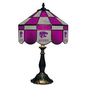  Kansas State 14 NCAA Stained Glass Executive Table Lamp 