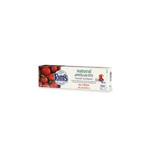 Toms of Maine Natural Toothpaste for Children, Silly Strawberry   5.2 