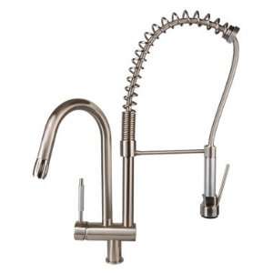  New Kitchen Bar Faucet w/ Pull Out Pre Rinse Spray Sink 