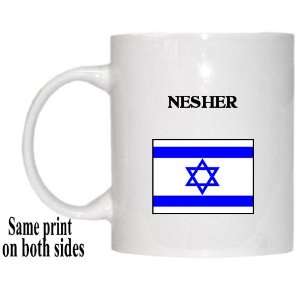 Israel   NESHER Mug