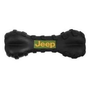    Vo Toys Jeep Squeaky Vinyl Bone 8in Assorted Dog Toy