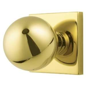   Brass Modern Privacy Door Knobset with the CF Mechan