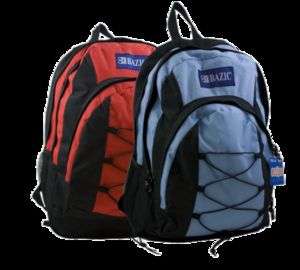   & NOBLE  Bazic 1004 20 17 in. Eclipse Backpack  Pack of 20 by Bazic