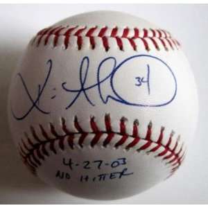  Kevin Millwood Autographed Baseball   Philadelphia Philles 