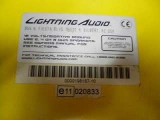 Lightning Audio Bolt B2.300.2   amplifier specifications