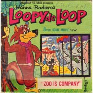    Loopy De Loop Hanna barberas 8mm Home Movie B/W 