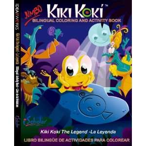  iScholar Kiki Kokí Bi Lingual Coloring and Activity Book 