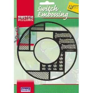   Switch Embossing Stencil Circle Template Card Making