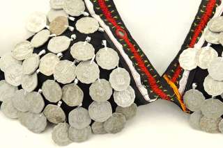Tribal Banjara BellyDance Real Coins BRA 804k9 size S  
