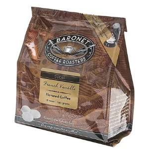  Baronet Coffee Decaf French Vanilla, 140 g, 18 ct Coffee 