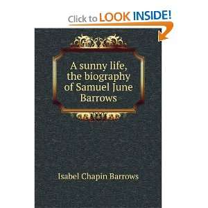   of Samuel June Barrows Isabel Chapin Barrows  Books