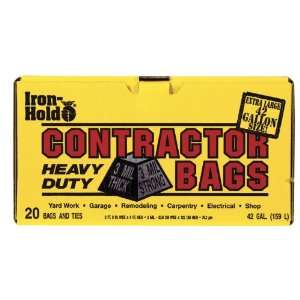   Bx/20 x 4 Iron Hold Contractor Trash Bags (618895)